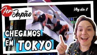 Fer no Japão - Vlog dia 08 - Chegamos em Tokyo! Shinkansen não dorme?