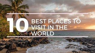 10 Most Beautiful Places In The World - Travel Video Airlines Vacation