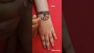 Easy flower mehendi design ll mehendi design#shots #mehndi