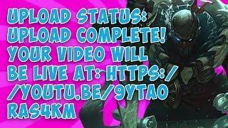 Upload status: Upload complete! Your video will be live at: https://youtu.be/9YtaOrAs4kM