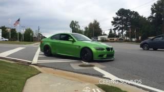 RIDICULOUS BMW E92 M3 Full Meisterschaft Exhaust Insane Downshifts!! | In Action