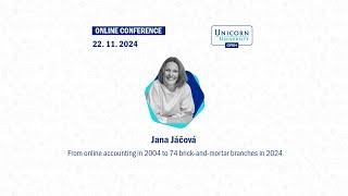 Jana Jáčová - From online accounting in 2004 to 74 brick-and-mortar branches in 2024