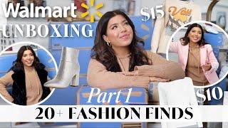 *HUGE* WALMART HAUL  Unboxing 20+ Walmart Fashion Finds 2022  Part 1