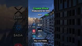 Crypto price prediction for 2024 #Ripple #Xrp #Cardano #Ada #Avalanche #Avax #Enjin #Enj  #Crypto