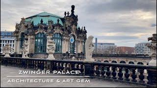 DRESDEN’S ZWINGER PALACE AND ARCHITECTURE  ART TREASURES #travel #food #europe ​⁠@evazubeck