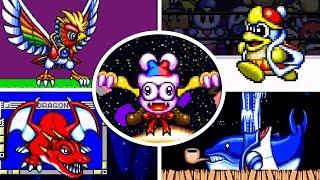 Kirby Super Star - All Bosses (No Damage + No Copy Ability)