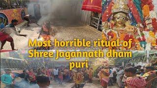 Most horrible ritual of Shree Jagannath dham puri Jay maa jhadeswari #ritual #fire #maakali