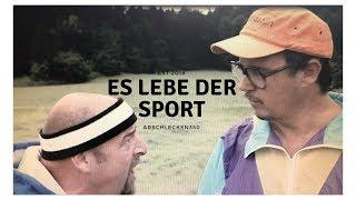 Sepp Bumsinger und Lucky beim Sport - es Lebe der Sport