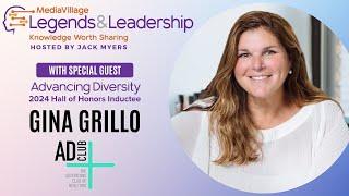 Gina Grillo, President & CEO of The Advertising Club of New York | Legends & Leadership