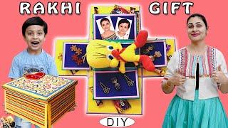 RAKHI GIFT | DIY Rakshabandhan Special | Gift Explosion Box | Aayu and Pihu Show