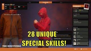 STATE OF DECAY 2 - 28 UNIQUE SPECIAL SKILLS!