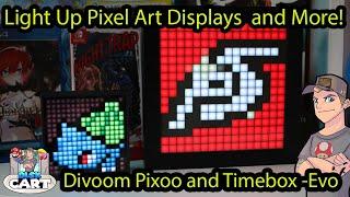 Divoom Pixel Art Displays and More! (Pixoo and TimeBox Evo )