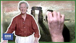 1987: TONY HART creates a pastel STONEHENGE | Hartbeat | Children's Television | BBC Archive