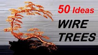 50 IDEAS for WIRE TREES | Handmade DIY | WIRE ART