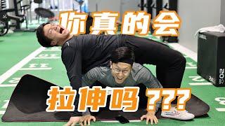 最全面的【拉伸动作】教学，看这一个就够了！