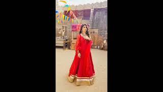 neelam muneer shoot behind the scenes viral video