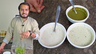 Raita Restaurant Style (Zeera and Pudina)