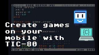 Create games on your mobile with TIC-80 [RNDBITS-042]