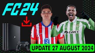 PS4 GOLDHEN EA Sports FC 24 Last Update 27 August 2024