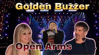 America’s Got Talent  | Open Arms : Journey | Yanz ofw Filifino  AGT
