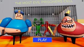 Garten of Banban in HARD MODE Barry's Prison Run Obby (ROBLOX)