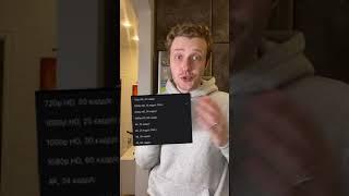 Лучшие настройки для видео TikTok