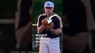 This pitcher did a magic trick to fool the batter  #baseball