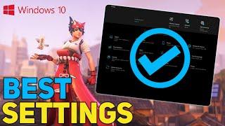 Best Windows 10 Settings for Gaming and Productivity - 2022