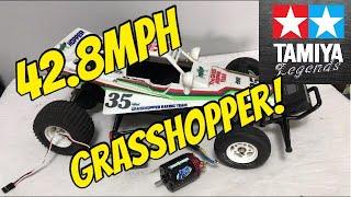 Tamiya Grasshopper! GPS Speed Run 