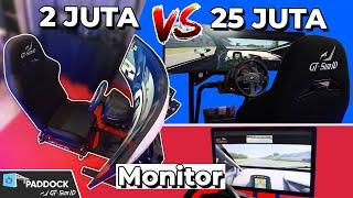 MONITOR 2 JUTA VS 25 JUTA - Makin mahal=Lap Time Kencang? (ft. Samsung Odyssey G9) (Ep. 6)