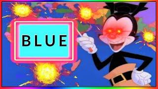 Yakko's world but every country with BLUE in it's flag explodes
