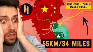 The $18.8 Billion, Borderline Useless Bridge Between Hong Kong and Macau: Atrioc Reacts