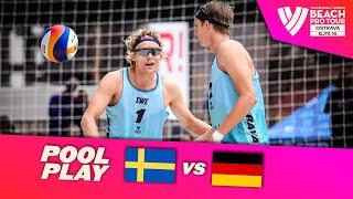 Ahman/Hellvig vs. Just/Huster - Pool Play Highlights | Ostrava 2025 #beachprotour