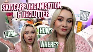 POST-ADVENT SKINCARE ORGANISATION & DECLUTTER | ORGANISE MY SKINCARE | MISS BOUX