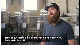 How to successfully open your own microbrewery (Pixeled Brewing, Fargo, ND)