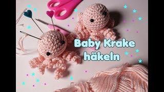 BABY KRAKE häkeln für Anfänger [Schlüsselanhänger, Taschenbaumler, Mobile]