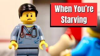 When You're Starving After Work | LEGO Stop Motion