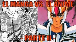 SAINT SEIYA: Manga VS. Anime - Parte II: Los Caballeros Negros