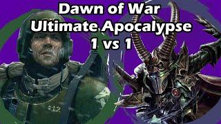 Dawn of War Ultimate Apocalypse: 1 vs 1 Imperial Guard (TheBlastFurnace) vs Dark Eldar (Gorchui)