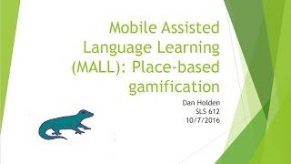 Alternative Approaches to Language Teaching: Mobile-assisted Language Learning (MALL)