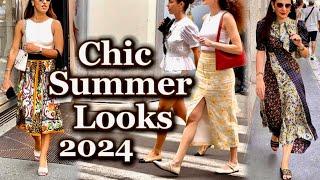 Milan Chic Summer Looks | Fascinating Milanese Outfit & Stylish Italian Fashion | Sidewalk Milan