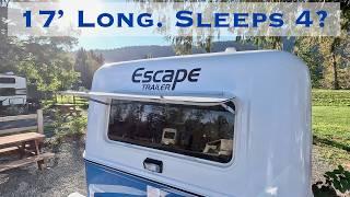 Escape 17: Indoor Kitchen, Bathroom, and Bunks in Escape’s Smallest Camper!