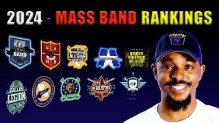 Summer Mass Band Top 10 RANKINGS GAMB MMB NOASB MAAB DLASB GTA NCMB AMB REG LLI  Steven Holiday