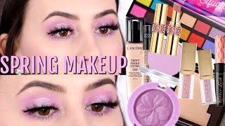 Fairy Makeup Tutorial for Spring || Glitter Purple/Lilac Makeup Look