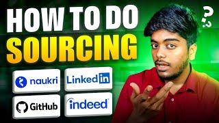 What is Sourcing? HR Recruiter must know about this - How to Became HR recruiter Tamil