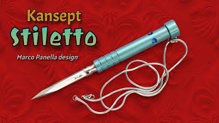 Kansept EDC Stiletto:  Icepick in your Pocket! The Transformer!