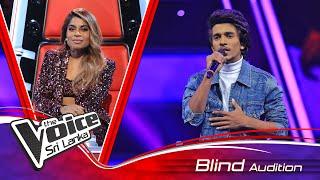 Irosh Rathnayake | Sandaganawa (සඳගනාව) | Blind Auditions | The Voice Sri Lanka