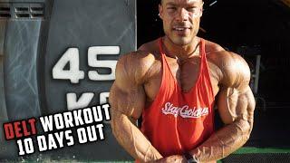 BOULDER SHOULDER WORKOUT | OLYMPIA PREP | WESLEY VISSERS