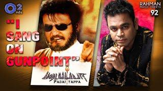 How Rajinikanth & Rahman Shocked Singer Srinivas | Padyappa, Robot, PS1, PS2| Rahman Music Sheets 92