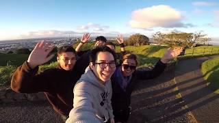 ATMC students exploring Auckland